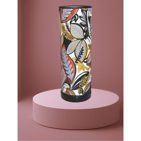 Lampe motif floral