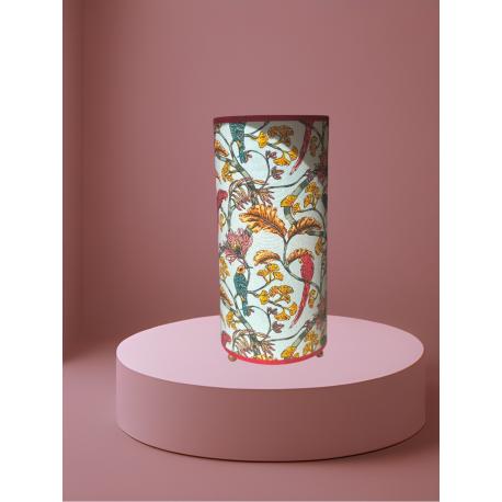 Lampe colonne oiseaux