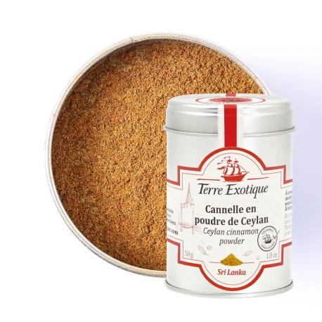 Cannelle en poudre de Ceylan