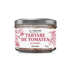 Tartare de Tomate au basilic