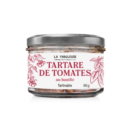 Tartare de Tomate au basilic