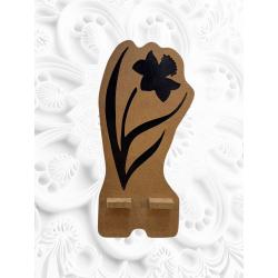 Support téléphone Jonquille noir