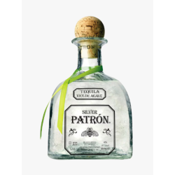 Patrón silver tequila