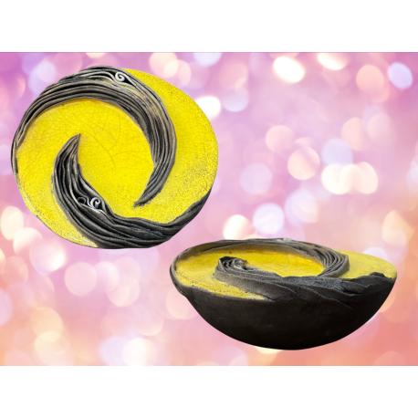 Demi sphère jaune