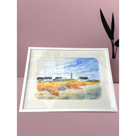 Tableau "La Lande à Ouessant"