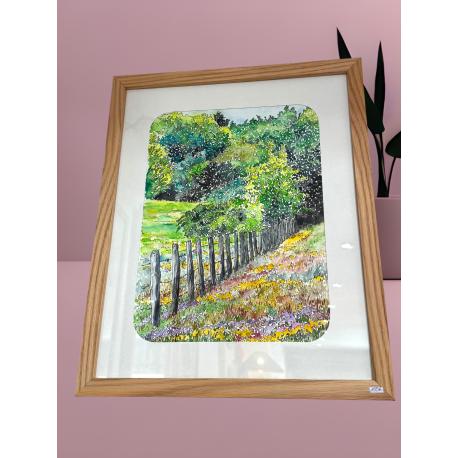 Tableau "La Butte des Rossays"