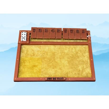 Jeu de trac en cuir