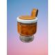 Tasse de bureau en cuir