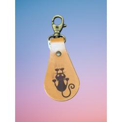 Porte-clé cuir