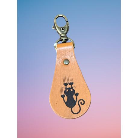 Porte-clé cuir