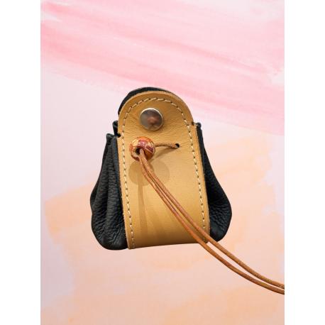 Bourse en cuir