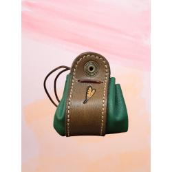 Bourse en cuir