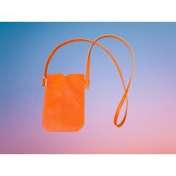 Porte téléphone cuir