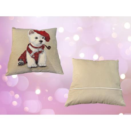 Coussin imprimé Chouettes