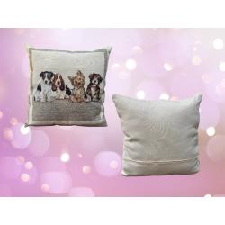 Coussin imprimé Chouettes