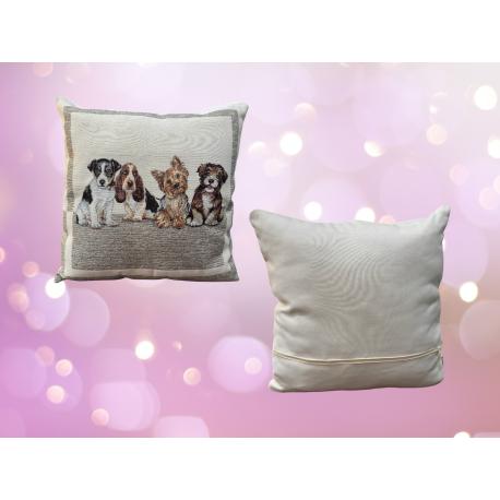 Coussin imprimé Chouettes