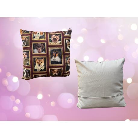 Coussin imprimé Chouettes
