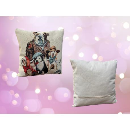 Coussin imprimé Chouettes