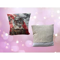 Coussin imprimé Chouettes