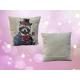 Coussin imprimé Chouettes