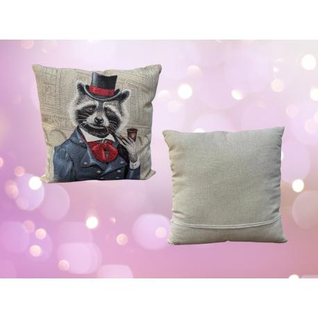 Coussin imprimé Chouettes