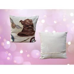 Coussin imprimé Chouettes