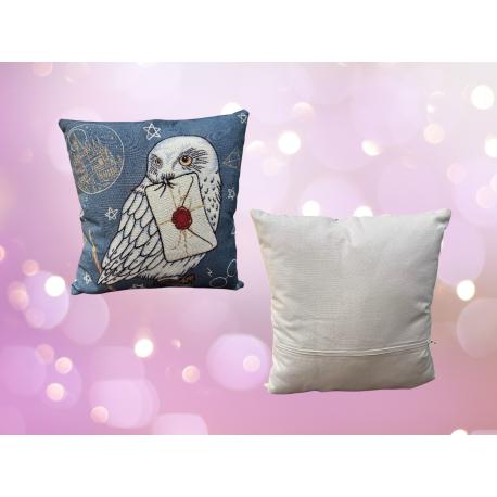 Coussin imprimé Chouettes