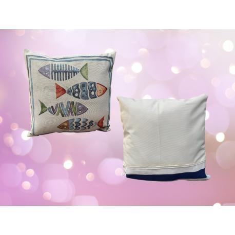 Coussin imprimé Chouettes
