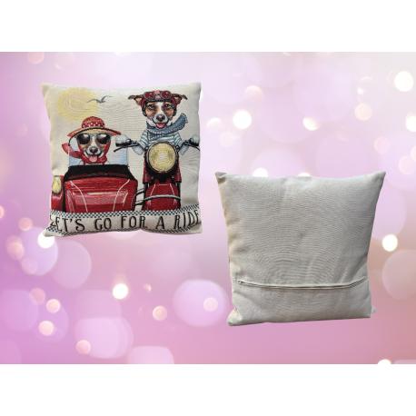 Coussin imprimé Chouettes