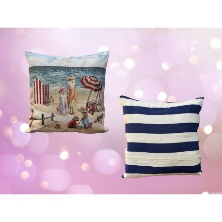 Coussin imprimé Chouettes