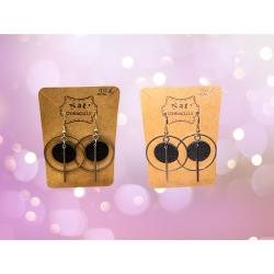 Boucles d'oreilles en cuir