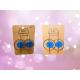 Boucles d'oreilles en cuir