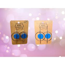 Boucles d'oreilles en cuir