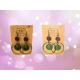 Boucles d'oreilles en cuir