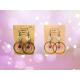 Boucles d'oreilles en cuir