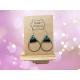 Boucles d'oreilles en cuir