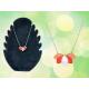 Collier pendentif cuir