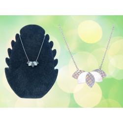 Collier pendentif cuir