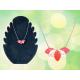 Collier pendentif cuir