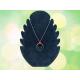 Collier pendentif cuir
