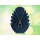 Collier pendentif cuir