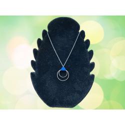 Collier pendentif cuir