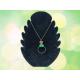 Collier pendentif cuir