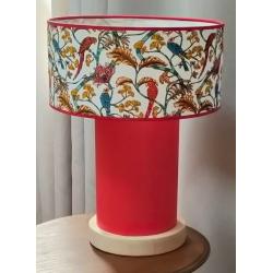 Lampe Colonne pied en bois